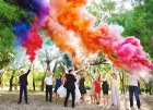 Цветной дым для свадьбы в Саратове