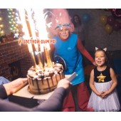 Большие фонтаны 18 см. Время горения 60 секунд. В наборе 6 шт. Огонь не обжигает руки, не осталяет н... Настольный фонтан (6 шт в упаковке)