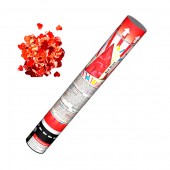 Пневмохлопушка 30 см, сердечки - Купить конфетти в Саратове | серпантин - хлопушки