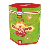 Ваш праздник украсят 19 залпов калибром 1,2  Госпожа удача 19 х 1,2"